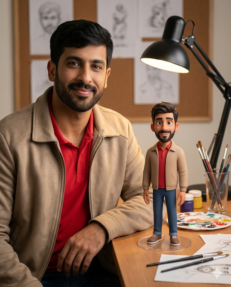 3D animated miniature