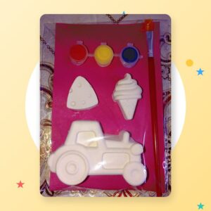 Starter Kit — 3 Figures + 3 Colors + Brush